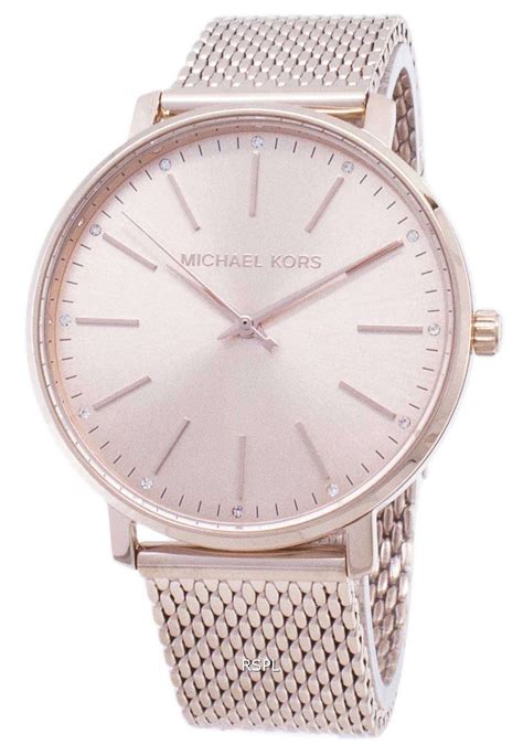 Michael Kors Pyper MK4340 Diamond Accents Quartz Women's 